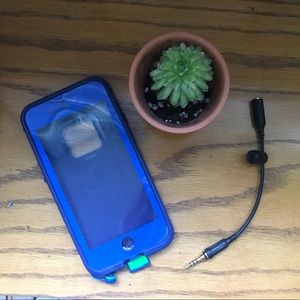 Blue Lifeproof Phone Case iPhone 5